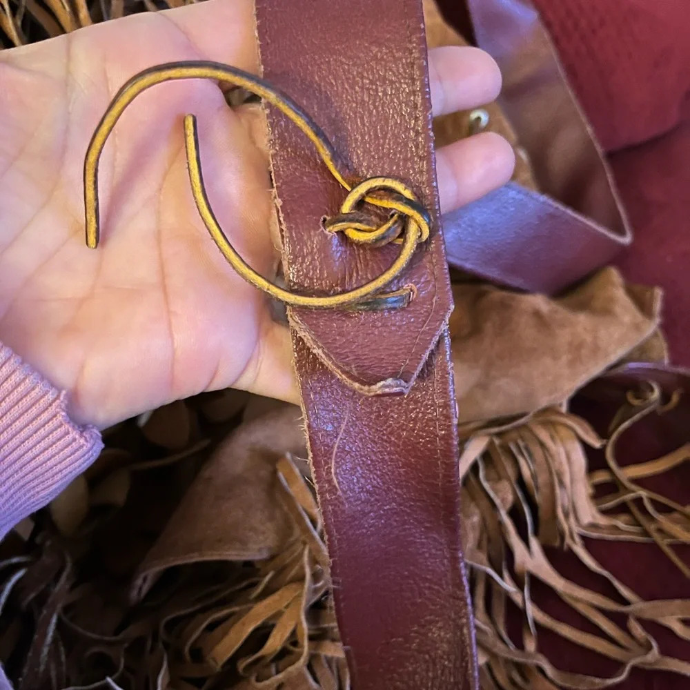 Charlize Kyle Couture Vintage Fringe Bag - Picture 9 of 15